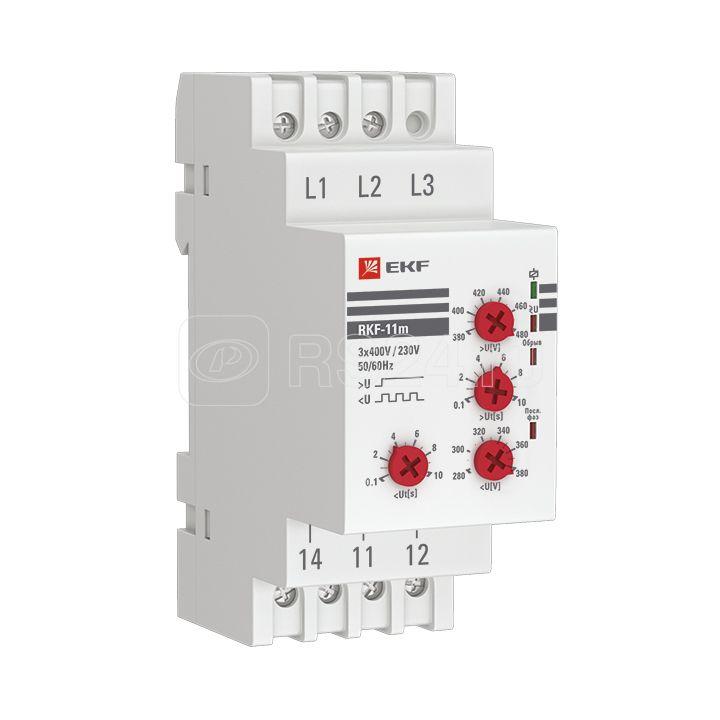 Реле контроля фаз rkf 37. Реле контроля фаз RKF-11m proxima EKF RKF-11m. Фотореле с выносным датчиком EKF din-1 фр 2-100лк 25а 3000вт proxima SQFR-din-1-25. Реле контроля фаз многофункциональное RKF-8.
