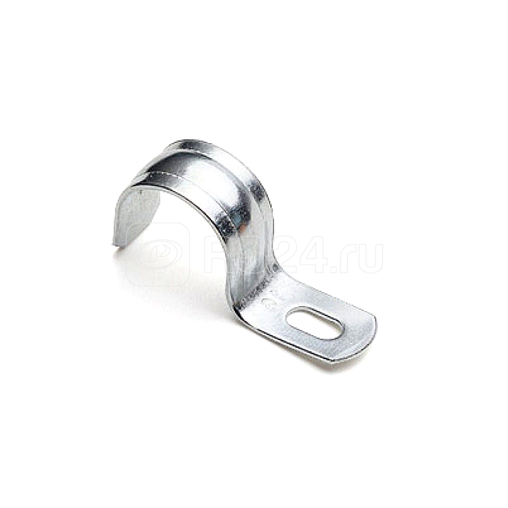 Купить Скоба крепежная однолапковая d25-26мм метал. (уп.100шт) EKF sm-1 ...