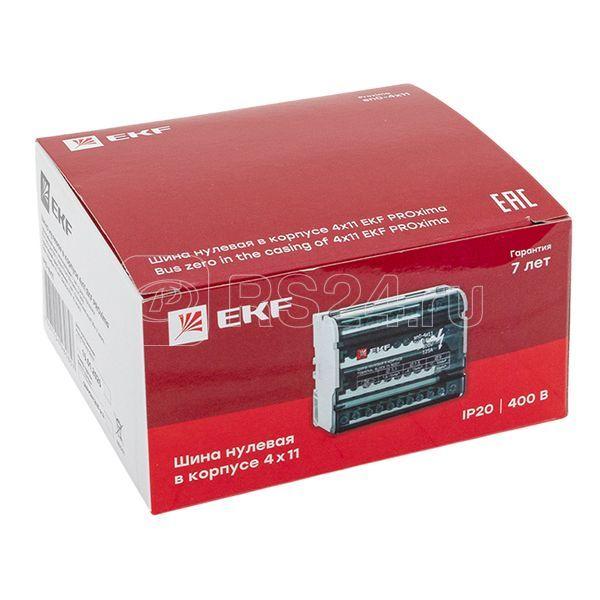 Шина нулевая в корпусе 4х11 EKF sn0-4x11 купить, цена 1121.0