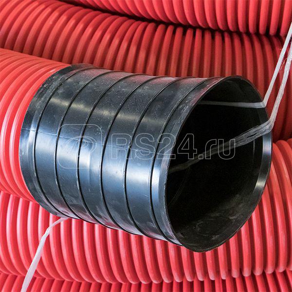 Купить Труба гофрированная двустенная ПНД d200мм с протяжкой SN6 красн ...