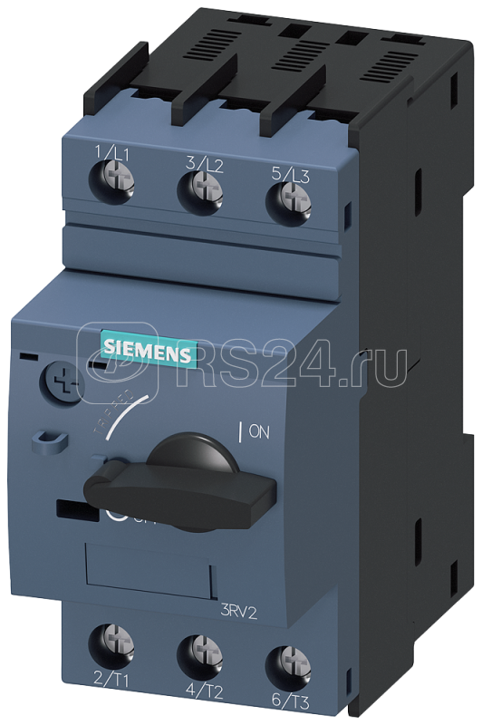 Выключатель автоматический SIRIUS на токи до 1.25А для защиты от токов перегрузки и короткого замыкания трансформаторов с высок. пусков. токами Siemens 3RV24110KA10 купить в интернет-магазине RS24