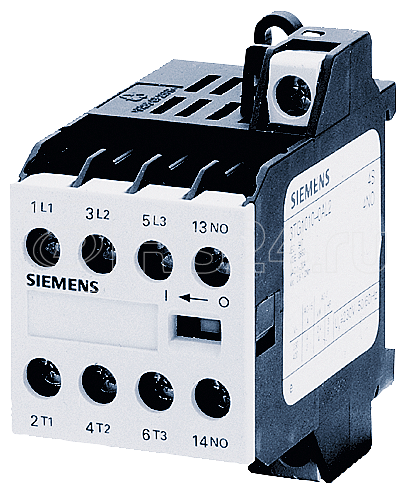 Контактор 3TG10 3НО+1НЗ AC 230В на DIN-рейку Siemens 3TG10010AL2 купить в интернет-магазине RS24