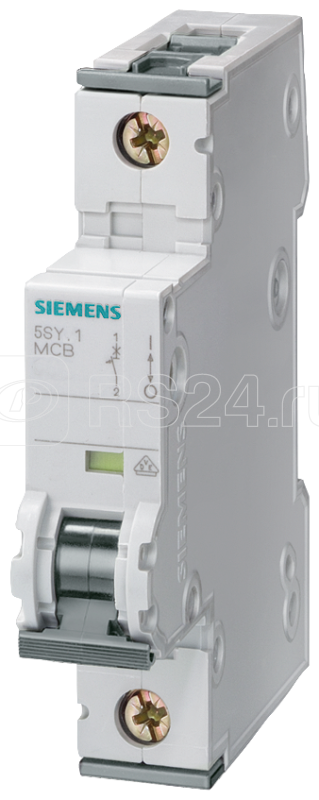 Выключатель автоматический модульный 1п C 32А 6кА Siemens 5SY61327 купить в интернет-магазине RS24