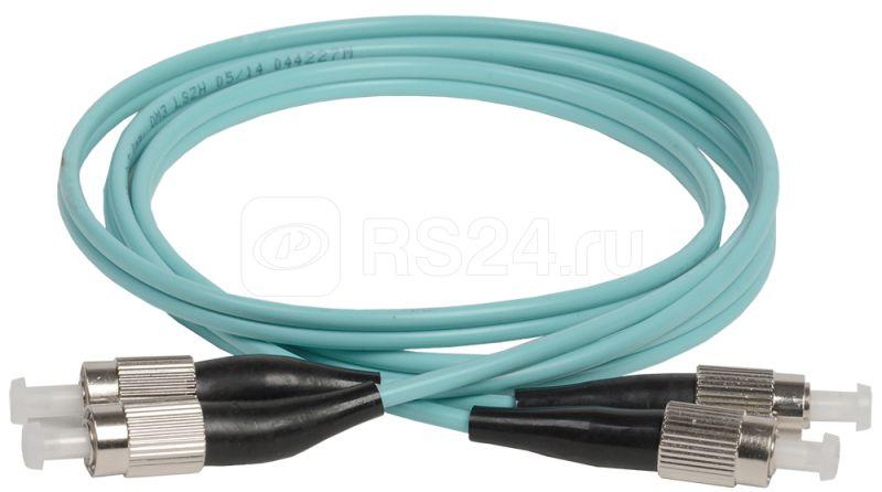 Патч-корд оптический коммутационный соединительный для многомодового кабеля (MM); 50/125 (OM3); FC/UPC-FC/UPC (Duplex) (дл.10м) ITK FPC5003-FCU-FCU-C2L-10M купить в интернет-магазине RS24
