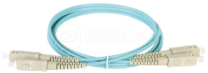 Патч-корд оптический коммутационный соединительный для многомодового кабеля (MM); 50/125 (OM3); SC/UPC-SC/UPC (Duplex) (дл.50м) ITK FPC5003-SCU-SCU-C2L-50M купить в интернет-магазине RS24