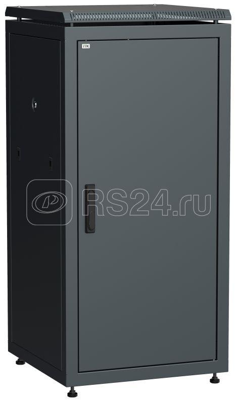 Lwr5 18u66 gf itk шкаф linea w 18u 600x600 мм дверь стекло ral9005