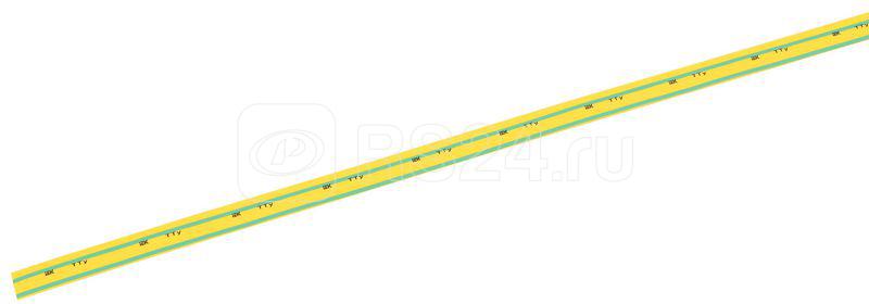 Купить Трубка термоусадочная ТТУ 60/30 желт./зел. 1м IEK UDRS-D60-1-K52 ...