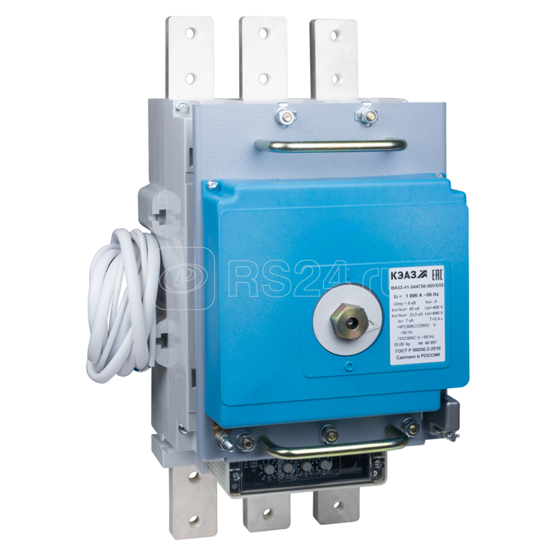 Купить Выключатель автоматический 1000А ВА53-41-344730 УХЛ3 690В AC НР ...