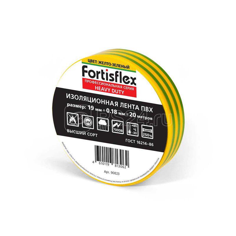 Изолента ПВХ Heavy Duty 19х0.18х20 бел. Fortisflex 90818 купить, цена ...