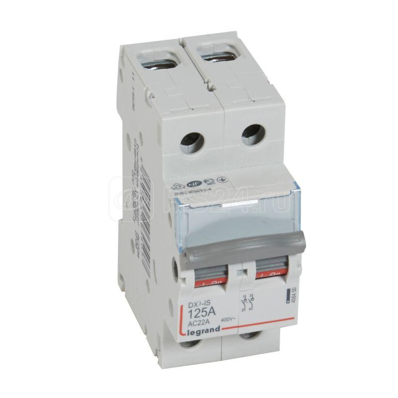 Выключатель-разъединитель 2п 125А DX3 Leg 406450 купить в интернет-магазине RS24