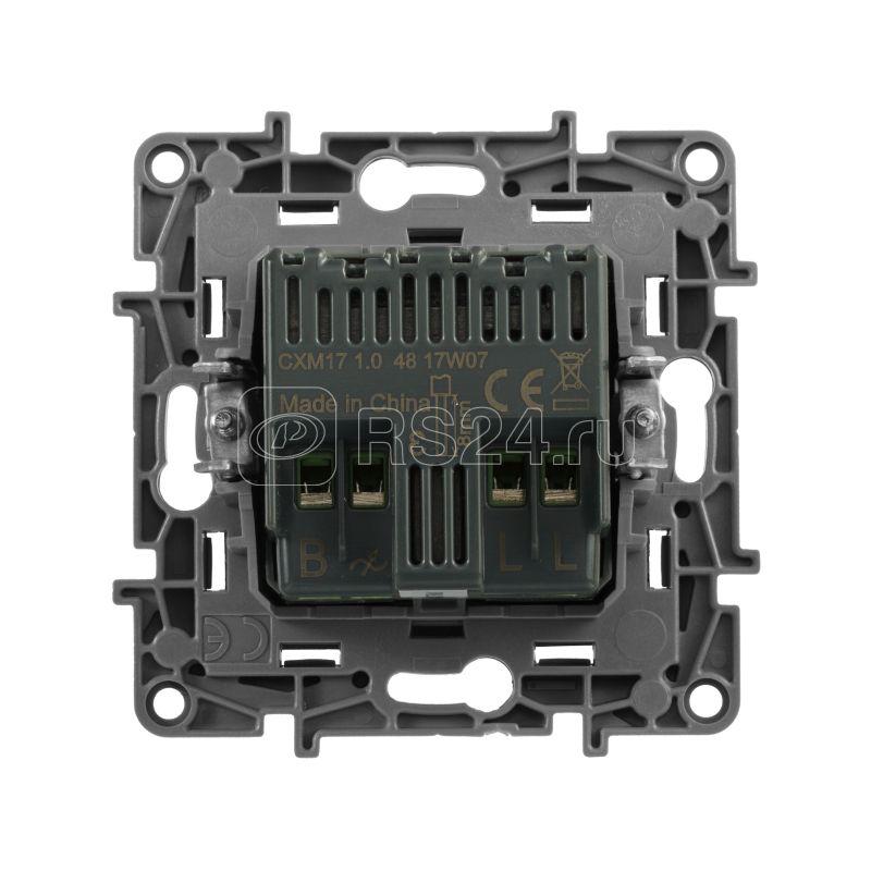 Механизм светорегулятора поворотного СП Etika 300Вт без нейтрали антрацит Leg 672619 купить в интернет-магазине RS24