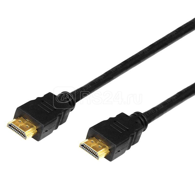 Шнур HDMI - HDMI gold 5м с фильтрами Rexant 17-6206 купить в интернет-магазине RS24