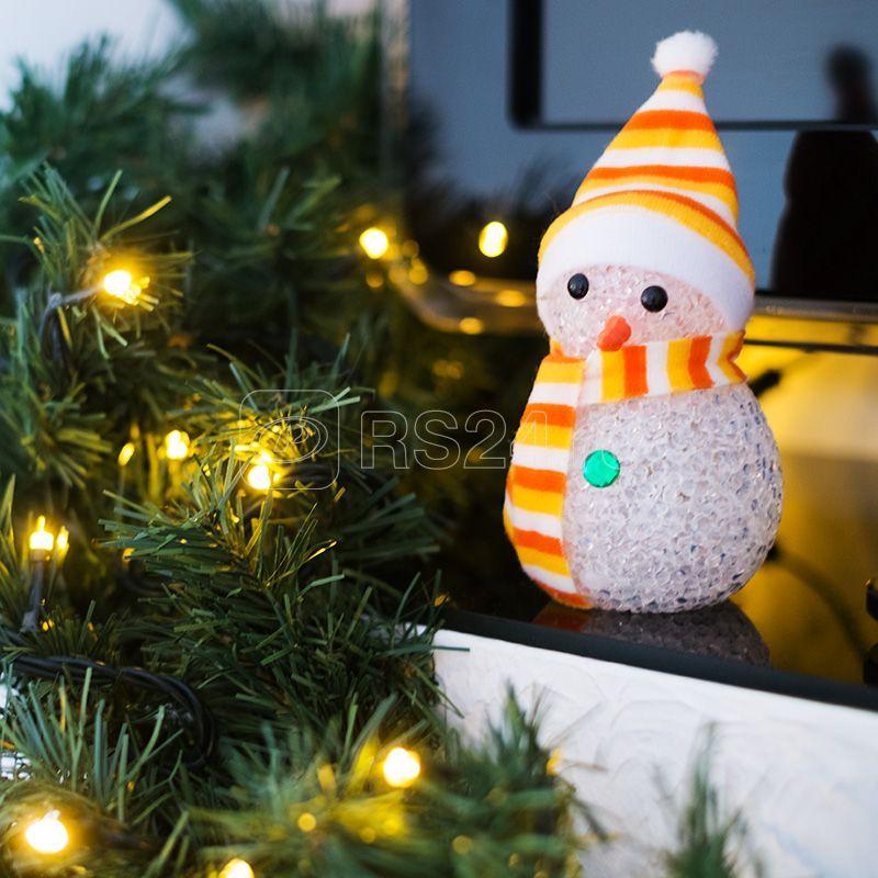 Фигура светодиодная Снеговик 17см 1LED RGB 1.5Вт IP20 Neon-Night 513-018 купить в интернет-магазине RS24