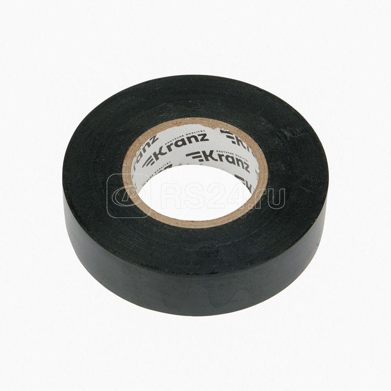 Изолента ПВХ профессиональная 0.18х19мм 20м черн. Kranz KR-09-2806