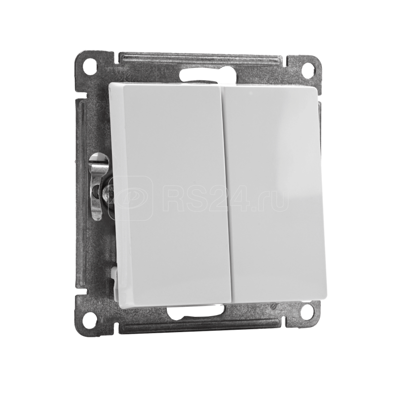 Переключатель проходной 2-кл. СП AtlasDesign 10А IP20 (сх. 6/2