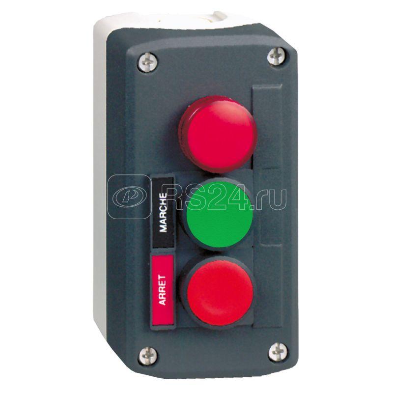 Пост кнопочный на 2 кноп. с возвр. SchE XALD361B купить в интернет-магазине RS24