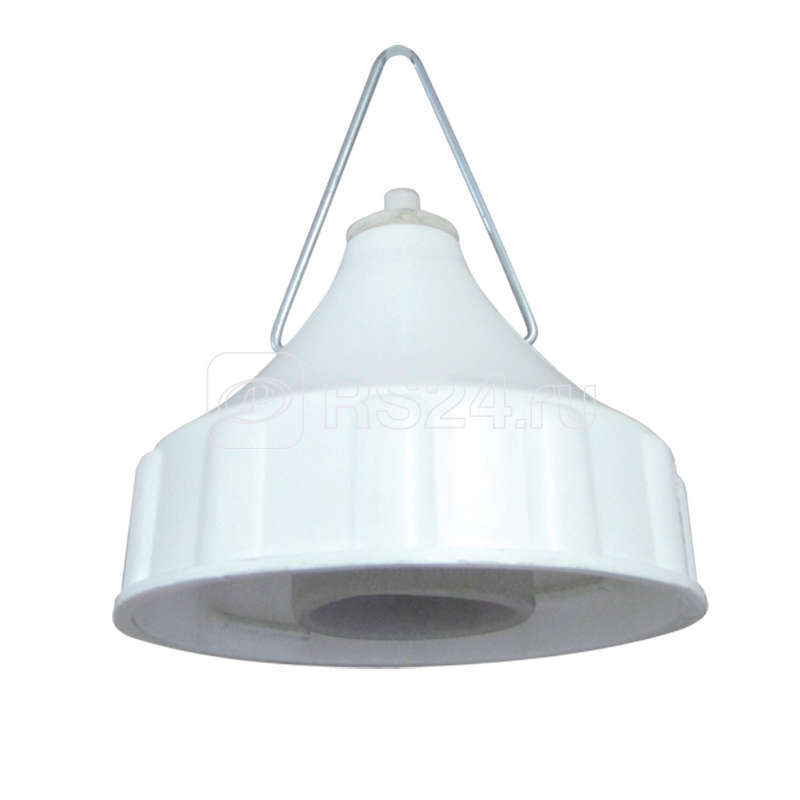 Светильник НСП 03-60 корпус пластик бел. без стекла Элетех 1005550252 купить в интернет-магазине RS24