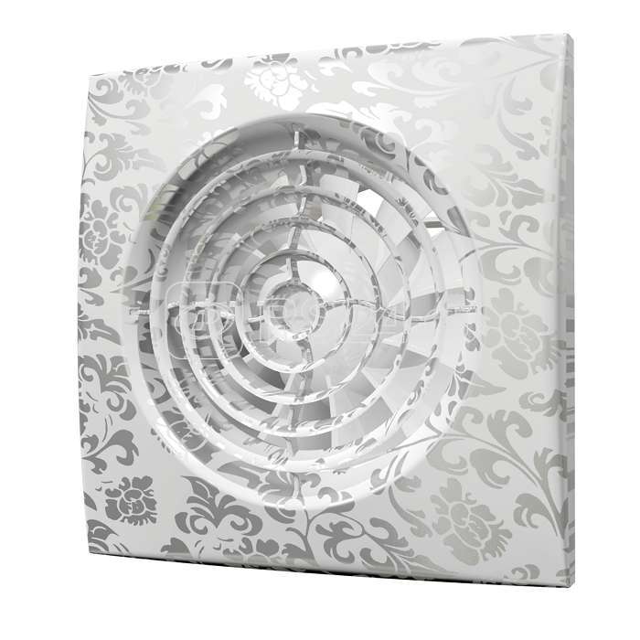 Купить Вентилятор вытяжной осевой 100мм бел. дизайн DiCiTi AURA 4C ...