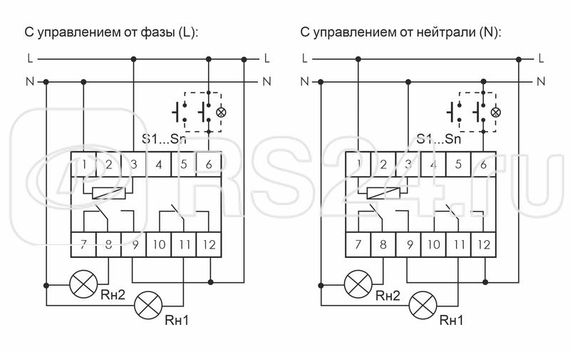 Реле bis 411 схема подключения