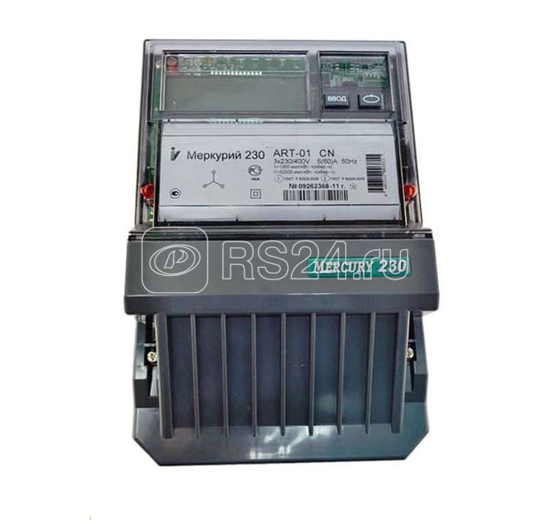 Купить Счетчик Меркурий 230 ART-01 CN 3ф 5-60А Класс Точн. 1.0/2.0.