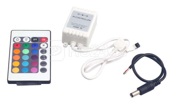 Контроллер RGB ZC-1000RC 12В 3х2А=72Вт (IR) JazzWay 3327385 купить в интернет-магазине RS24