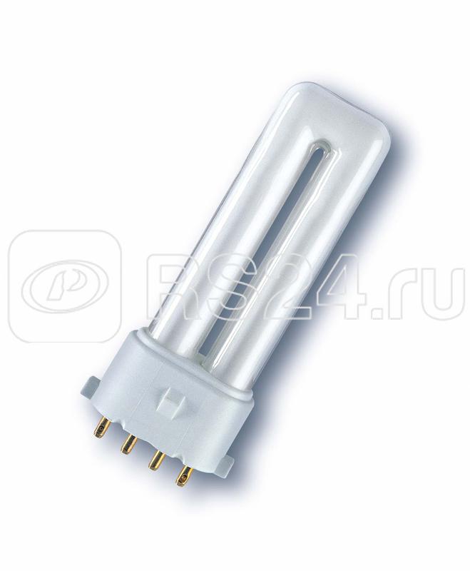 Лампа люминесцентная компакт. DULUX S/E 9W/827 2G7 OSRAM 4050300017655 купить в интернет-магазине RS24
