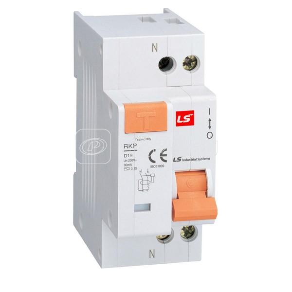 Выключатель автоматический дифференциального тока 2п B 6А 30мА RKP LS Electric 062203448B купить в интернет-магазине RS24