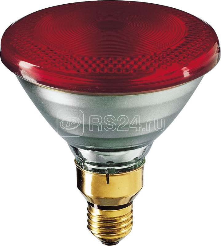 Лампа накаливания инфракрасная IR175R PAR38 230В E27.1CT/12 PHILIPS 923801444210 купить в интернет-магазине RS24