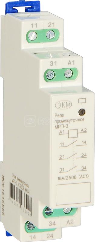 Реле промежуточное МРП-3 ACDC230В УХЛ4 Меандр A8302-16935284 купить ...