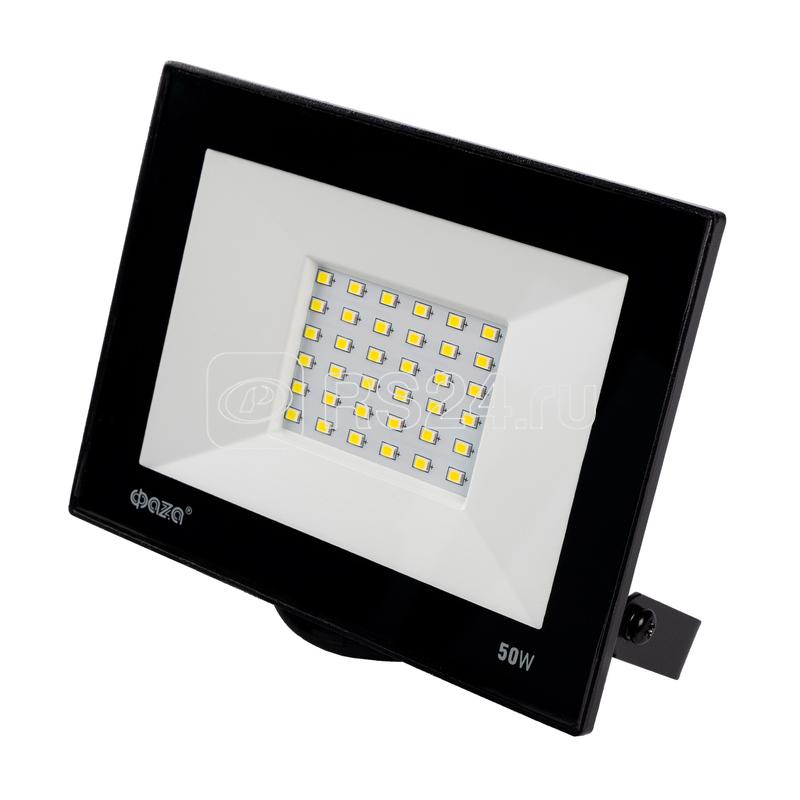 Прожектор светодиодный СДО-20 50Вт 6500К IP65 230В BL ДО прозр