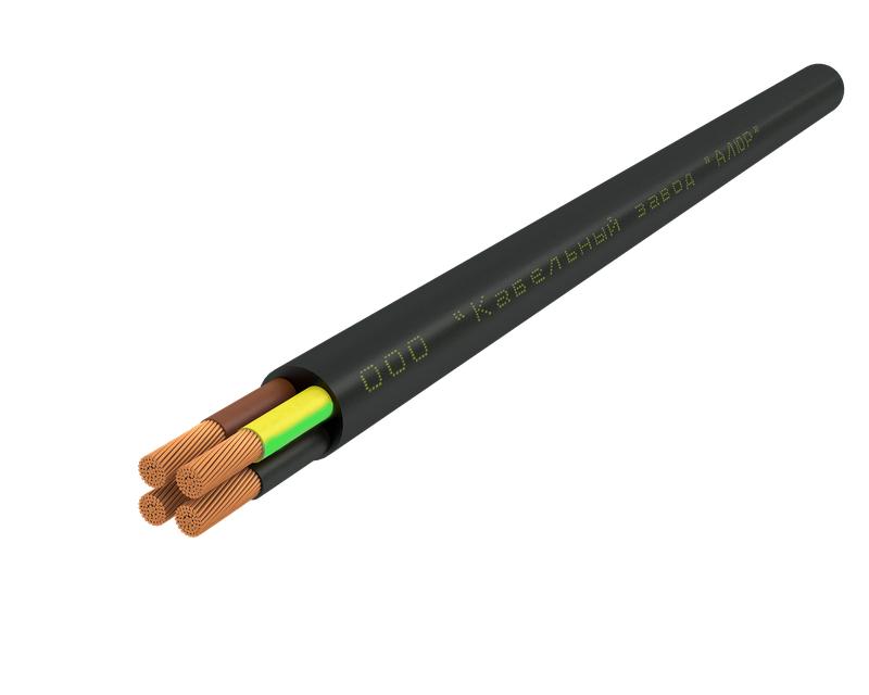 Кабель КГтп 4х2.5 (PE) 220/380-2 (бухта) (м) Алюр 00-00025757