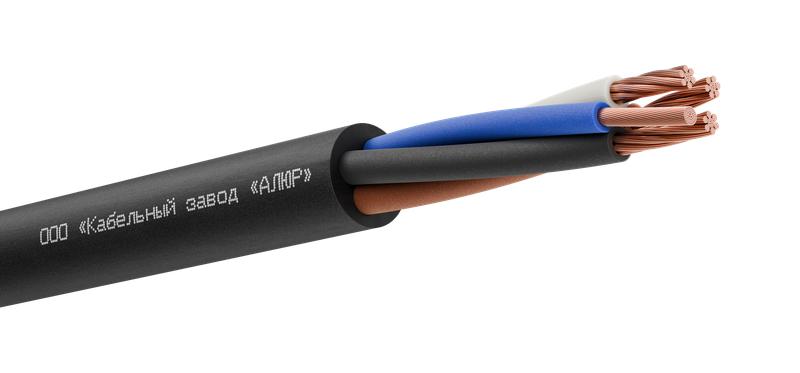 Кабель КГтп-ХЛ 3х4+1х2.5 (N) 380/660-3 (м) Алюр 00-00026574