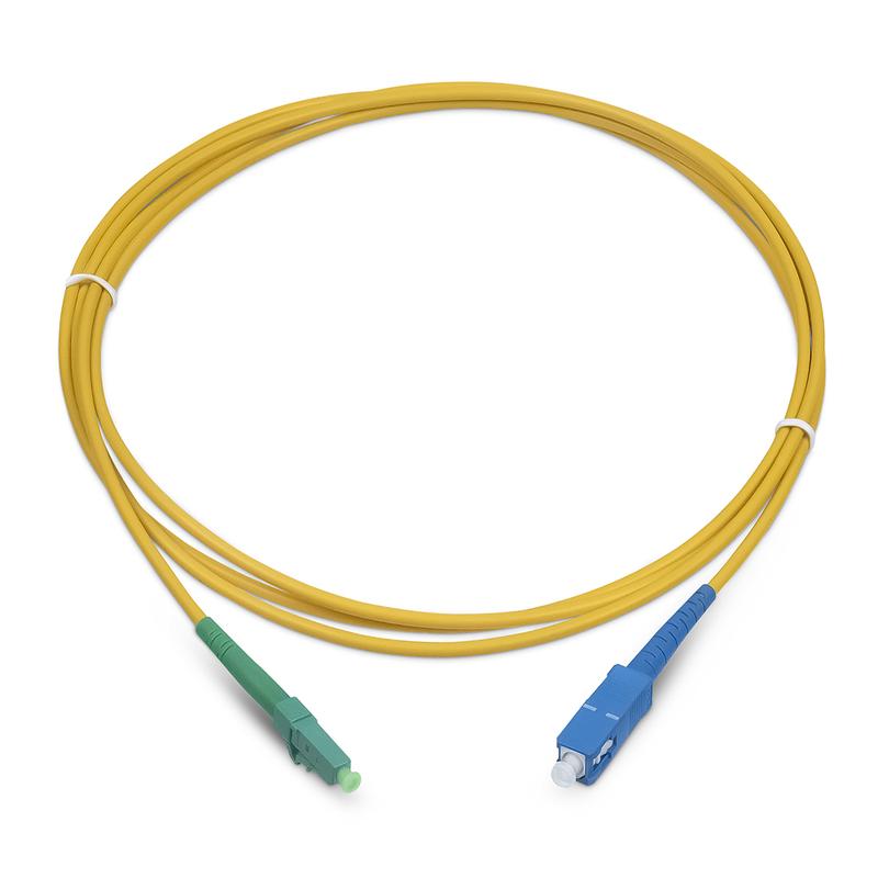 Шнур оптический FOP(s)-9-LC/APC-SC/UPC-1.5m simplex LC/APC-SC/UPC 9/125 sm 1.5м LSZH Cabeus 7992c