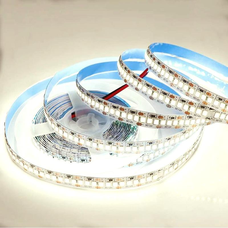 Лента светодиодная 24В 20Вт/м smd2835 240 диод/м IP20 1900лм/м PCB 10мм 3000К (уп.5м) Apeyron 00-500