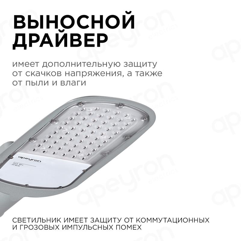 Светильник светодиодный 50Вт 5000К IP65 5500лм 230В 50Гц КСС 