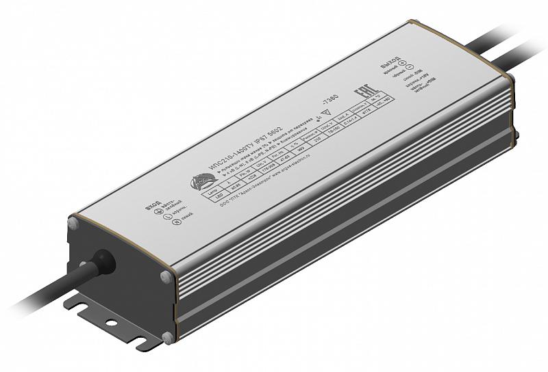 Источник питания ИПС210-1400ТУ IP67 5602 Аргос ИПС210-1400ТУ 5602