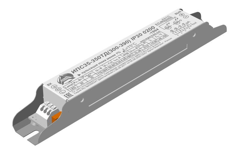 Драйвер ИПС 35-350ТД(300-390) 0200 IP20 Аргос