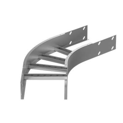 Поворот горизонтальный LHT 1000х200-45 1.5мм гор.оцинк. ASD-electric LHTH.10020.415.HDZ