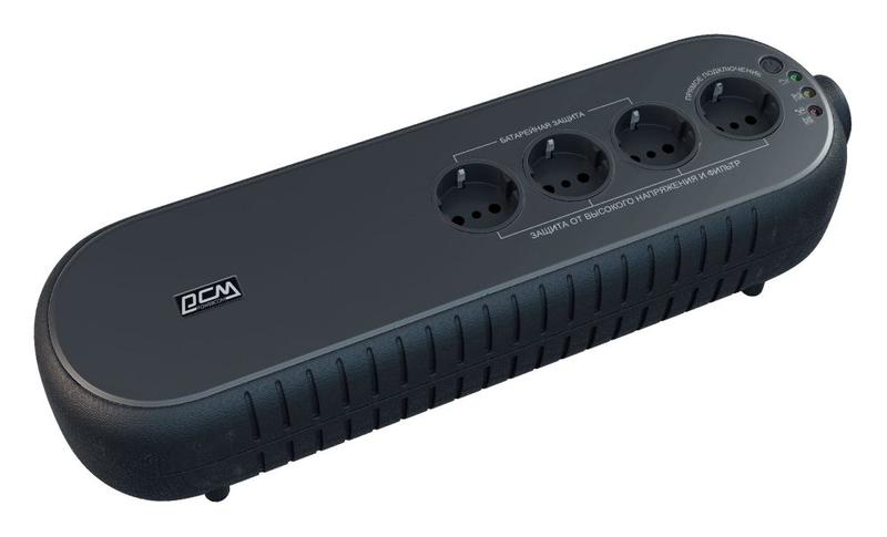 Источник бесперебойного питания WOW 500U 250Вт 500В.А черн. POWERCOM 37370