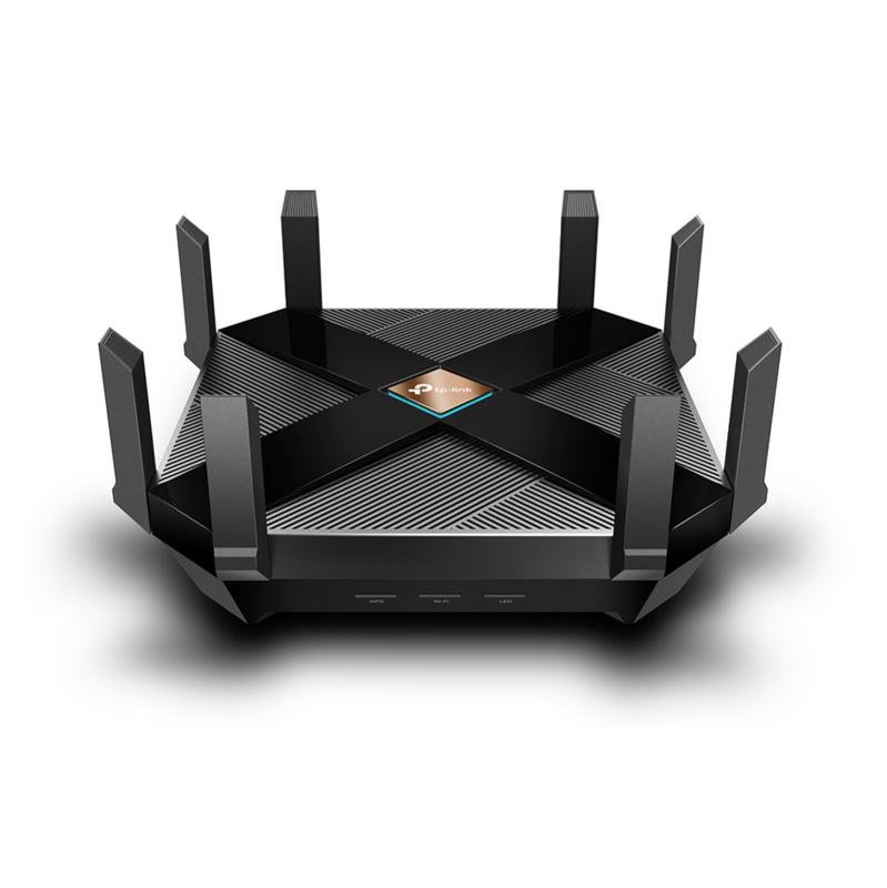 Роутер Archer AX6000 трехдиапазонный Wi-Fi до 1148Мбит/с на 2ГГц и до 4804Мбит/с на 5ГГц-1 и 4804Мбит/с на 5ГГц-2 TP-Link 1735653