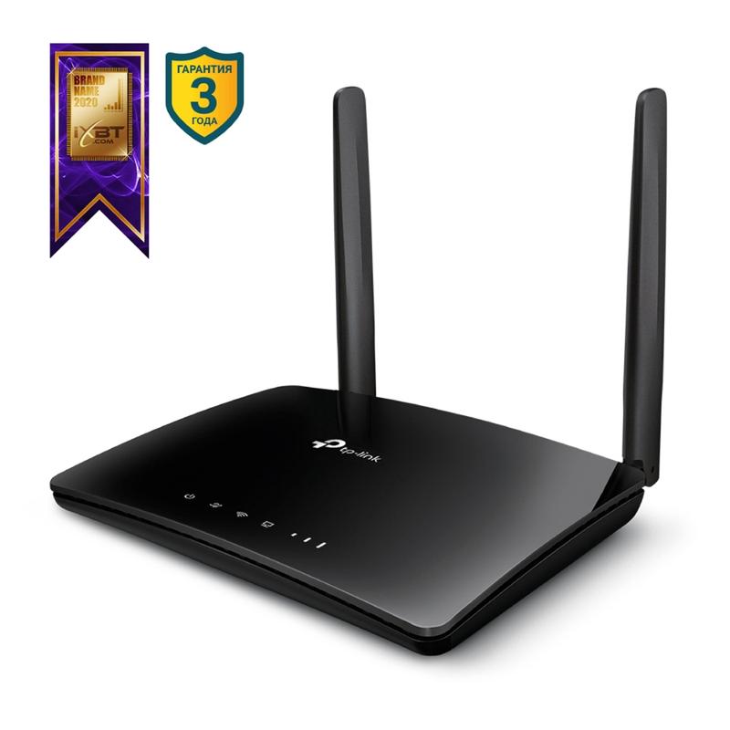 Роутер Archer MR400 AC1200 двухдиапазонный 4G LTE Wi-Fi TP-Link 1487846