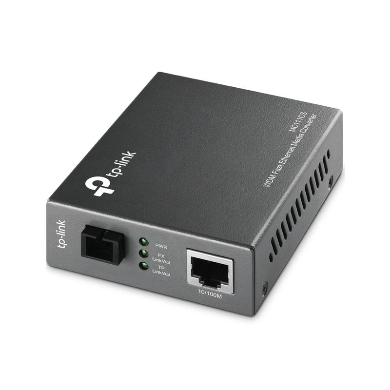 Медиаконвертер MC111CS WDM Fast Ethernet 10/100Мбит/с TP-Link 1198570