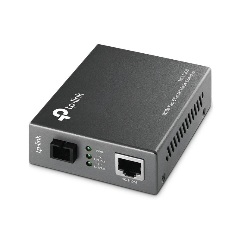 Медиаконвертер MC112CS WDM Fast Ethernet 10/100Мбит/с TP-Link 1221614