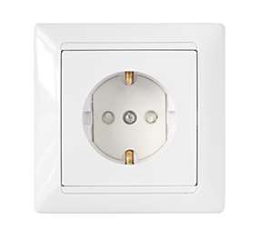 Розетка 1-м СП 16А IP20 с заземл. защ. шторки бел. Bylectrica РС16-372