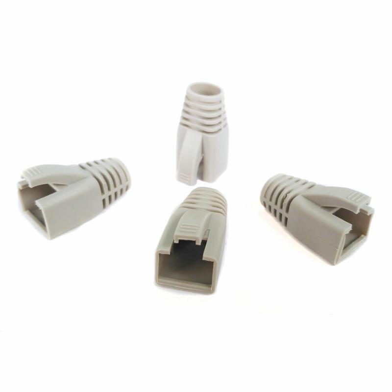 Колпачок изолирующий CAP-8-GY для разъемов RJ45 d8мм сер. Cabeus 10097c