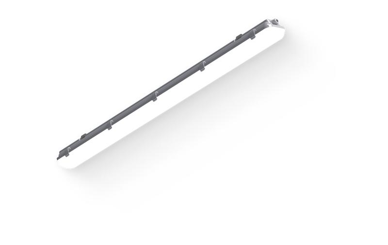 Светильник светодиодный SLIM 28 1262х124х85 CRI80 4000К milky IP65 II сер. CSVT ЦБ-00010691
