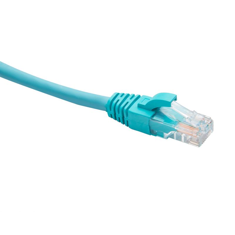 Патч-корд U/UTP кат.5E LSZH нг(А)-HF 0.2м бирюз. Datarex DR-181602