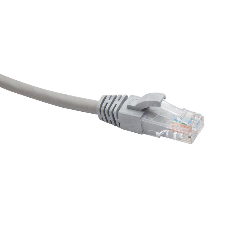 Патч-корд U/UTP кат.5E PVC нг(А)-LS 0.15м сер. Datarex DR-187001
