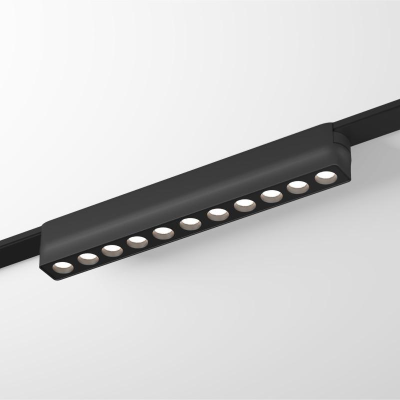 Светильник трековый Air Grill 2700-6500 12Вт 2700-6500К IP20 48В DC 230х26х36мм RA90 36град. со светодиодом алюм. черн. DENKIRS 723283