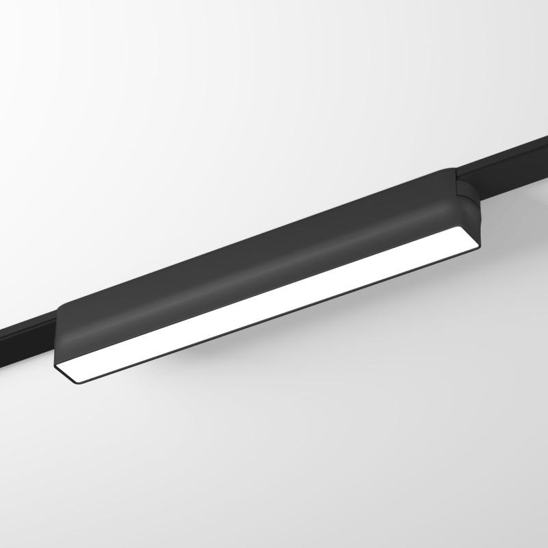 Светильник трековый Air Linear 4000 9Вт 4000К IP20 48В DC 230х26х36мм RA90 120град. со светодиодом алюм. черн. DENKIRS 723269